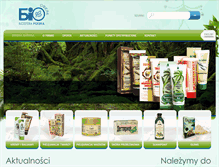 Tablet Screenshot of biosferapolska.pl